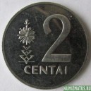 Монета 5 центов, 1991, Литва