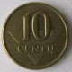 Монета 10 центов, 1997-2014 , Литва