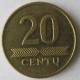 Монета 20 центов, 1997-2014 , Литва