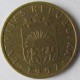 Монета 10 сантимов, 1992-2008, Латвия