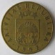 Монета 5 сантимов, 1992-2009, Латвия