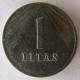 Монета 1 лит, 1991, Литва