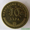 Монета 10 липа, 1994-2011, Хорватия (нечетные года)