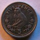 Монета 5 пенсов, 1990-1997, Гибралтар