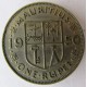 Монета 1 рупия, 1950-1951, Маврикий