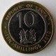 Монета 10 шилингов, 2010, Кения