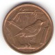 Монета 1 цент, 1992-1996, Каймановы острова