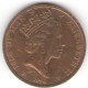 Монета 1 пенни, 1980-1983, Остров Мэн