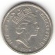 Монета 5 новых  пенсов, 1971-1975, Остров Мэн