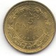 Монета 5 центаво, 1995-2007, Гондурас