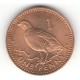 Монета 1 пенни, 1988-1995, Гибралтар