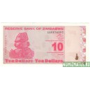 Бона 10 долларов , Зимбабве