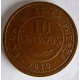 Монета 10 центавос, 2010-2012, Боливия