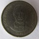 Монета 25 центавос, 1967-1972, Доминиканская республика
