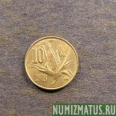 Монета 10 центавос, 1974-1980, Мексика