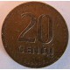 Монета 20 центов, 1991, Литва
