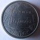 Монета 2 франка, 1965, Французкая Полинезия