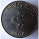 Монета 5 новых пенсов, 1968-1971, Гернси