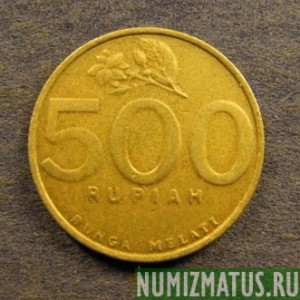 Монета 500 рупий, 1997-2003, Индонезия