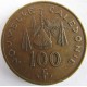Монета 100 франков, 1976-2005, Новая Каледония
