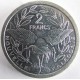 Монета 2 франка, 1973-2014, Новая Каледония