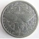 Монета 1 франк, 1972-2015, Новая Каледония