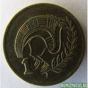 Монета 1 цент, 1983, Кипр