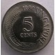 Монета 5 центов, 1980-1984, Сингапур (магнетик)