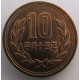 Монета 10 йен, 1990-2015, Япония