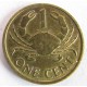 Монета 1 цент, 1990–2004, Сейшелы