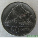 Монета 50 центов, 1986-1987, Фиджи