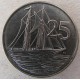 Монета 25 центов, 1992 - 1996, Каймановы острова