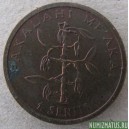 Монета 1 сенити, 1981–2005, Тонга