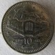 Монета 10 пенсов, 1992 - 1997, Гибралтар