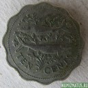 Монета 10  центов, 1966-1970, Багамы