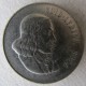 Монета 50 центов, 1965-1969, ЮАР "SOUTH AFRICA"
