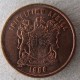 Монета 1 цент, 1990-1995, ЮАР