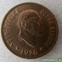 Монета 1 цент, 1982, ЮАР