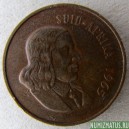 Монета 2 цента, 1976, ЮАР