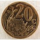 Монета 20 центов, 2009-2012, ЮАР