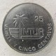 Монета 25 центавос, 1989 , Куба (не магнит)