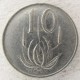 Монета 10 центов, 1965-1969, ЮАР "SUID-AFRIKA"