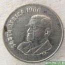 Монета 5 центов, 1965-1969, ЮАР, "SOUTH AFRICA"