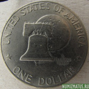 Монета 1 доллар, 1976, США