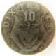 Монета 10 франков, 1974, Руанда