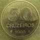 Монета 50 крузейрос, 1985-1986, Бразилия