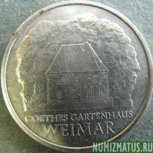 Монета 5 марок, 1982, ГДР