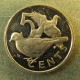 Монета 5 центов, 1973-1984, Виргинские острова