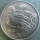 Монета 500 лир, 1961, Италия