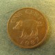 Монета 1 цент, 1986, 1987, 1990, Бермуды
